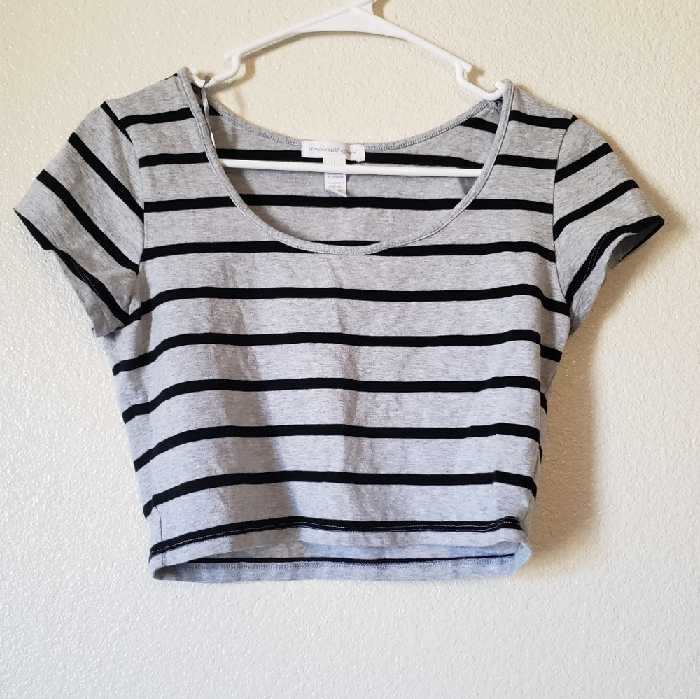 Stripped croptop